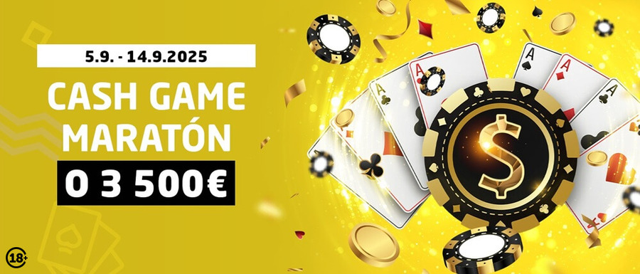 Cash Game Maratón v SYNOT TIP