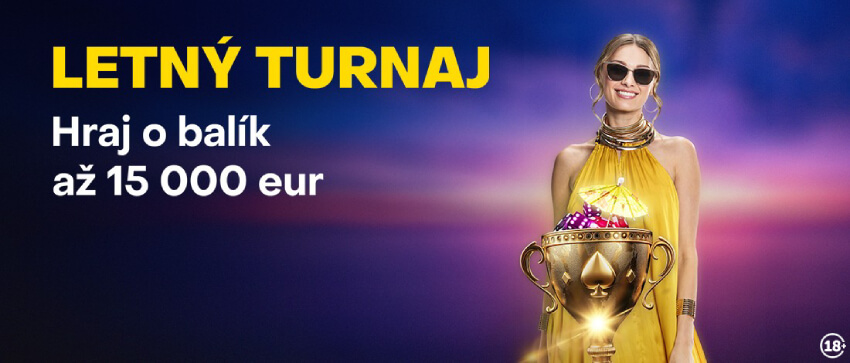 Fortuna casino bonus dnes – Letný turnaj o 15 000 eur