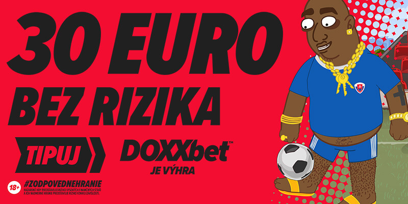 DOXXbet bonusy k EURO U21 – získajte 30 € bez rizika a 5 € fríbet každý deň