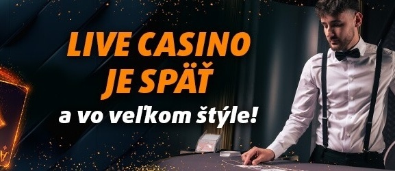 Tipsport Live kasíno