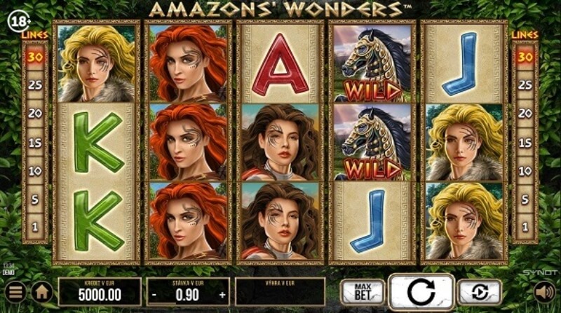 Amazon´s Wonders online automat