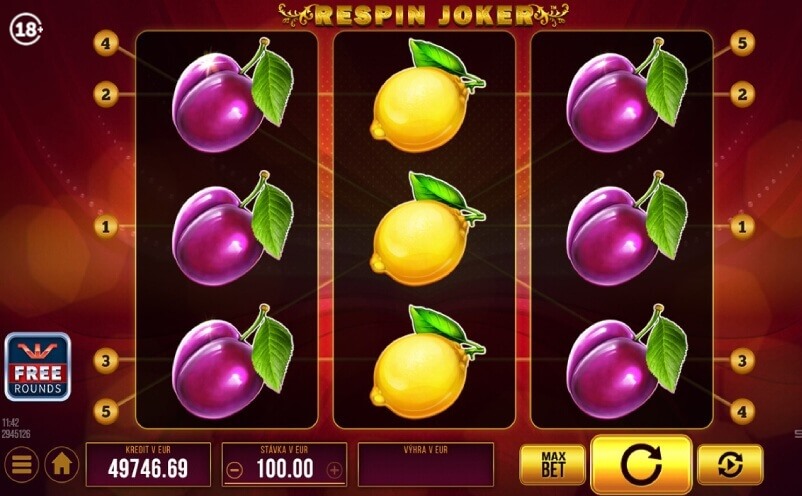 Respin Joker automat