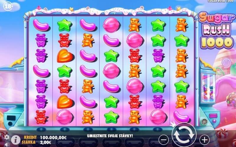 Online automat Sugar Rush 1000