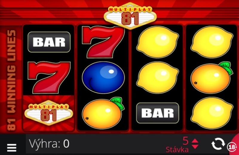 Online automat Multiplay 81