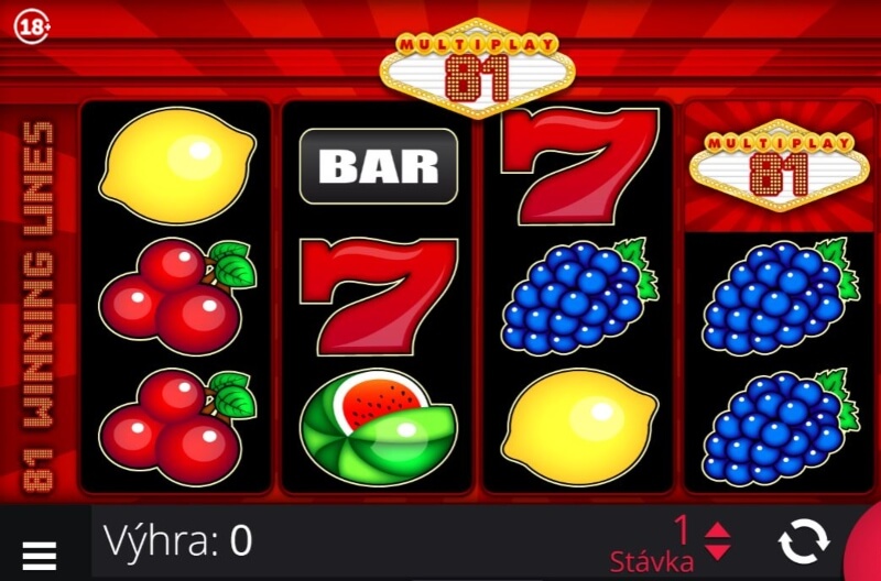 Online automat Multiplay 81 Online automat Multiplay 81