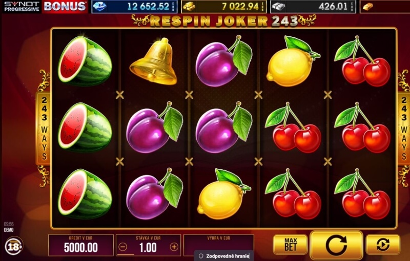 Automat Respin Joker 243