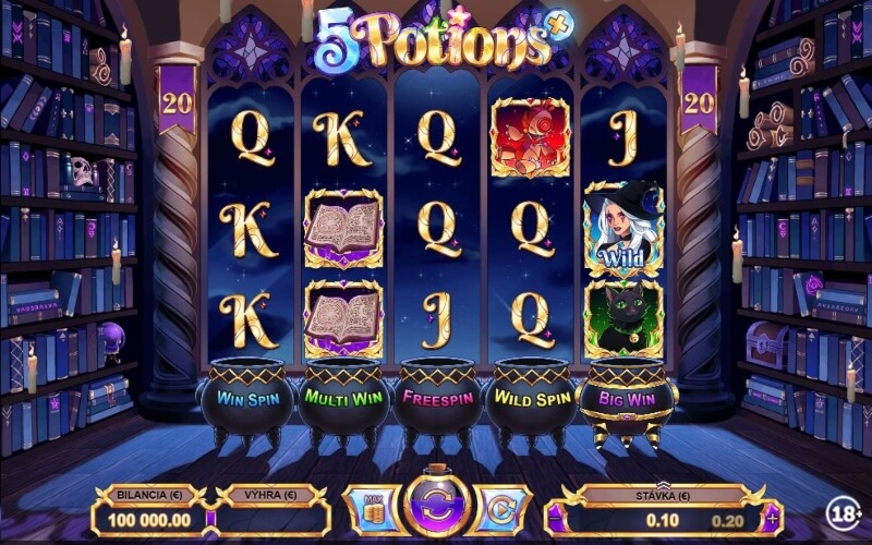 5 Potions + od Bellot