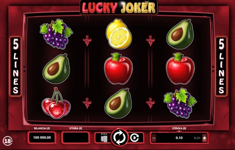 Lucky Joker automat