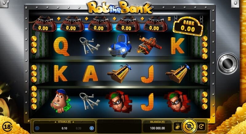 Rob the bank automat