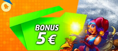 5 € bonus bez vkladu zadarmo za registráciu