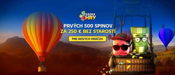 Sazka Hry vstupný bonus