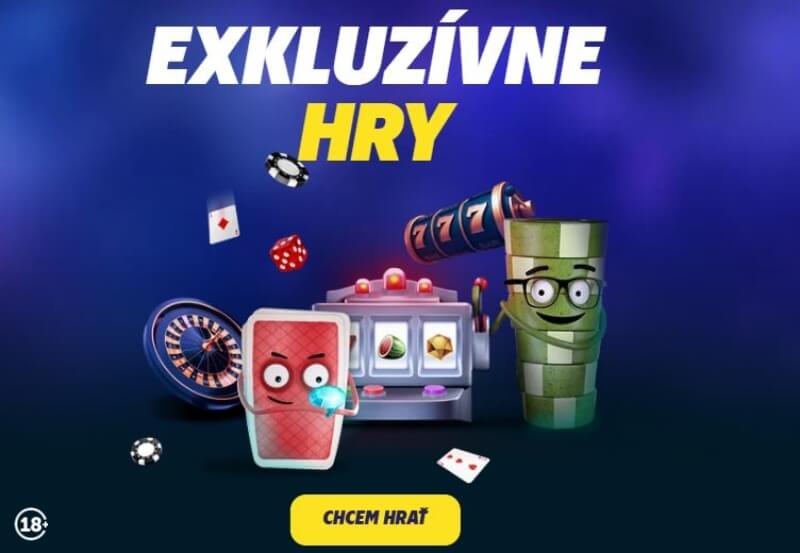 Online kasíno Sazka hry