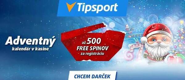 Casino adventný kalendár spustil napríklad aj Tipsport.