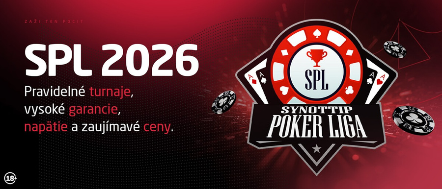SYNOTTIP pokerová liga v&nbsp;roku 2026