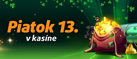 Piatok trinásteho v online kasíne Tipsport