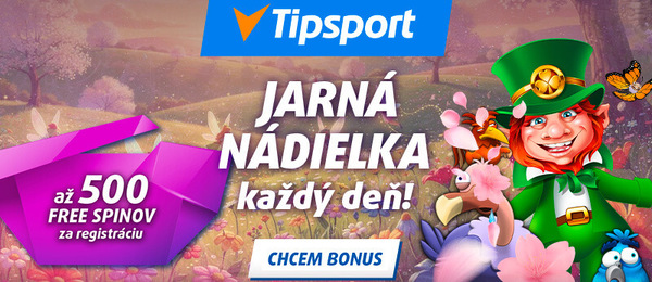 Jarné bonusy v Tipsporte