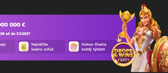 Drops and Wins v Slovmaticu