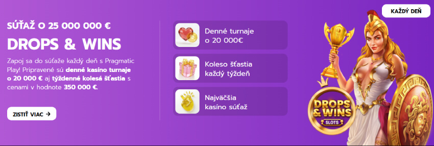 Slovmatic Drops&amp;Wins