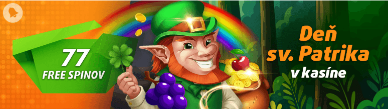 Tipsport Deň sv. Patrika – free spiny dnes