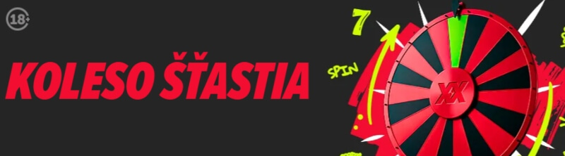 Koleso šťastia DOXXbet