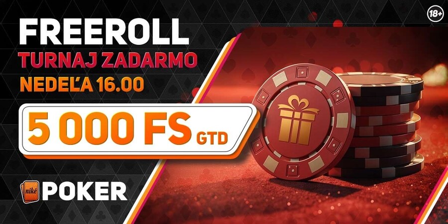 Niké freeroll nedeľa
