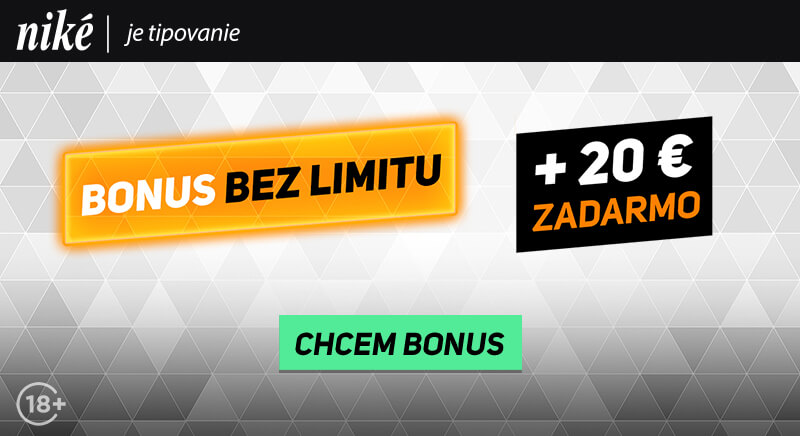 Niké bonus na&nbsp;tipovanie