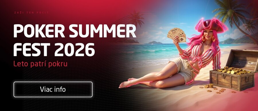 Poker Summer Fest 2026 v&nbsp;SYNOTtipe