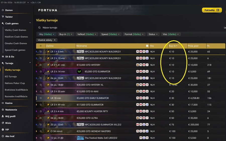 Ako použiť Fortuna poker bonus