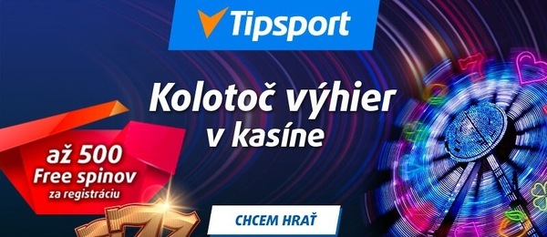 Kolotoč výhier v Tipsporte